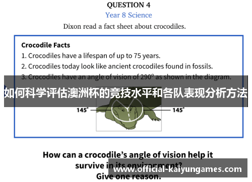 如何科学评估澳洲杯的竞技水平和各队表现分析方法